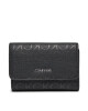 Calvin Klein Малък дамски портфейл Ck Must Small Trifold_Epi Mono K60K611931 Черен - Mera.bg
