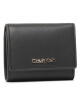 Calvin Klein Малък дамски портфейл Ck Must Trifold Sm K60K607251 BAX - Mera.bg