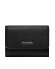 Calvin Klein Малък дамски портфейл Ck Must Trifold Sm K60K607251 Черен - Mera.bg