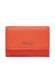 Calvin Klein Малък дамски портфейл Ck Must Trifold Sm K60K607251 Flame SA3 - Mera.bg