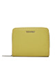Calvin Klein Малък дамски портфейл Ck Must Z/A Wallet W/Flap Md K60K607432 Жълт - Mera.bg