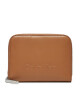 Calvin Klein Малък дамски портфейл Embossed Logo Zip Md K60K612437 Кафяв - Mera.bg