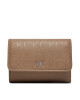 Calvin Klein Малък дамски портфейл K60K612637 Бежов - Mera.bg