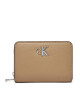 Calvin Klein Малък дамски портфейл K60K612740 Бежов - Mera.bg