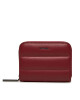 Calvin Klein Малък дамски портфейл Line Quilt Medium Zip Around K60K612201 Червен - Mera.bg