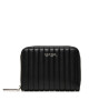 Calvin Klein Портфейл Mini Line Quilt Md Zip Around K60K613064 Черен - Mera.bg