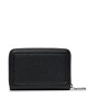 Calvin Klein Малък дамски портфейл Minimal Monogram Med Za K60K611500 Черен - Mera.bg