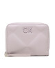 Calvin Klein Малък дамски портфейл Re-Lock Quilt Za Wallet Md K60K610785 VDQ - Mera.bg