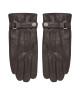 Calvin Klein Мъжки ръкавици Logo Strap LV04D8035G Кафяв - Mera.bg