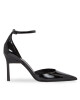 Calvin Klein Обувки Geo Stil Pump W Ankl Strp 90-Pat HW0HW01826 Ck Black BEH - Mera.bg