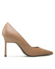 Calvin Klein Обувки на ток Geo Stiletto Pump 90 HW0HW01346 Safari Canvas RBC - Mera.bg