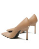 Calvin Klein Обувки на ток Geo Stiletto Pump 90 HW0HW01346 Safari Canvas RBC - Mera.bg