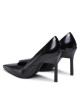 Calvin Klein Обувки на ток Geo Stiletto Pump HW0HW01638 Ck Black BAX - Mera.bg