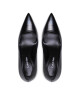 Calvin Klein Обувки на ток Geo Stiletto Pump HW0HW01638 Ck Black BAX - Mera.bg