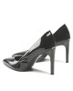Calvin Klein Обувки на ток Stiletto Pump 90 - Patent HW0HW01633 Черен - Mera.bg