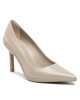 Calvin Klein Обувки на ток Wrap Stil Classic Pump 90-Pearl HW0HW01734 Medium Taupe RAZ - Mera.bg