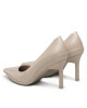 Calvin Klein Обувки на ток Wrap Stil Classic Pump 90-Pearl HW0HW01734 Medium Taupe RAZ - Mera.bg