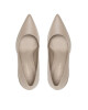 Calvin Klein Обувки на ток Wrap Stil Classic Pump 90-Pearl HW0HW01734 Medium Taupe RAZ - Mera.bg
