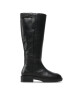 Calvin Klein Офицерки Rubber Sole Knee Boot W Hw HW0HW01255 Черен - Mera.bg