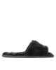 Calvin Klein Пантофи Slipper Sandal Fur HW0HW00634 Черен - Mera.bg
