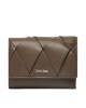 Calvin Klein Портфейл Ck Woven Small Trifold K60K612953 Каки - Mera.bg