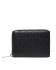 Calvin Klein Портфейл Emblem Emboss Zip Coin Pouch LV04D1087G Черен - Mera.bg