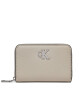 Calvin Klein Портфейл Minimal Monogram Med Za K60K611500 Бежов - Mera.bg