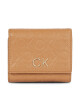Calvin Klein Портфейл Re-Lock Trifold Xs Emb K60K611321 Кафяв - Mera.bg