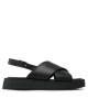 Calvin Klein Сандали Flatform Sandal Hf HW0HW01139 Ck Black BAX - Mera.bg