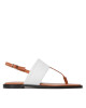 Calvin Klein Сандали Squared Flat Tp Sandal He HW0HW008180HF Cognac/Ecru 0hF - Mera.bg