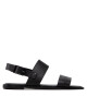 Calvin Klein Сандали Almond Flat Sandal Perf HW0HW00682 Ck Black BAX - Mera.bg