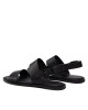 Calvin Klein Сандали Almond Flat Sandal Perf HW0HW00682 Ck Black BAX - Mera.bg