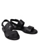 Calvin Klein Сандали Almond Flat Sandal Perf HW0HW00682 Ck Black BAX - Mera.bg