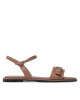 Calvin Klein Сандали Almond Sandal W/Hw HW0HW01483 Safari Canvas RBC - Mera.bg