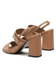Calvin Klein Сандали Block Hl Sandal 85Hh W/Hw HW0HW01486 Safari Canvas RBC - Mera.bg