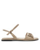 Calvin Klein Сандали Flat Sandal Relock Lth HW0HW01942 Екрю - Mera.bg