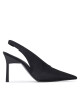 Calvin Klein Сандали Geo Stil Slingback Pump HW0HW01452 Ck Black BEH - Mera.bg