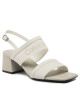 Calvin Klein Сандали Squared Blk Hl Sandal 45 He HW0HW01635 Marshmallow YBJ - Mera.bg
