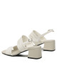Calvin Klein Сандали Squared Blk Hl Sandal 45 He HW0HW01635 Marshmallow YBJ - Mera.bg
