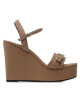 Calvin Klein Сандали Wedge 70Hh W/Hw HW0HW01485 Safari Canvas RBC - Mera.bg