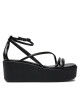 Calvin Klein Сандали Wedge Sandal 30 Lth HW0HW01949 Черен - Mera.bg