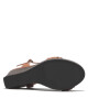 Calvin Klein Сандали Wedge Sndl 70W Hdw HW0HW00828 Cognac/Brown Mono 0HH - Mera.bg