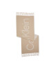 Calvin Klein Шал Fringes Scarf 65X195 K60K607322 Doeskin PBP - Mera.bg