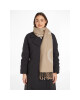 Calvin Klein Шал Fringes Scarf 65X195 K60K607322 Doeskin PBP - Mera.bg