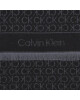 Calvin Klein Шал Monogram Jacquard Scarf 40X180 K60K611116 Черен - Mera.bg