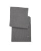 Calvin Klein Зимен шал Re-Lock Knit Scarf 30X180 K60K611128 Сив - Mera.bg