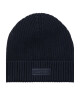 Calvin Klein Шапка Patch Chunky Rib Cotton Beanie LV04D8053G Тъмносин - Mera.bg