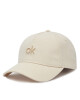 Calvin Klein Шапка с козирка Raised Embroidery K60K613118 Екрю - Mera.bg