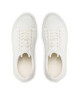 Calvin Klein Сникърси Raides Cupsole Lace Up - Satin HW0HW01426 Marshmallow YBJ - Mera.bg