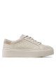 Calvin Klein Сникърси Flatform Cupsole Lace Up - Mono HW0HW01420 Бежов - Mera.bg